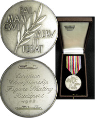 Siegermedaille 1963