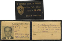 Ausweis Uruguay WM1950