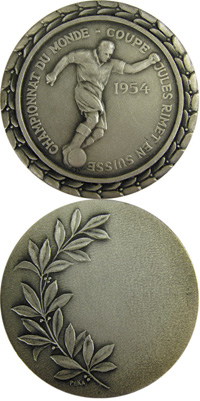 Teilnehmermedaille WM1954