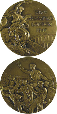 Siegermedaille 1948