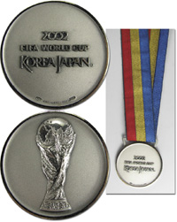 Siegermedaille WM2002