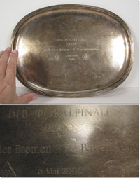 DFB-Pokalfinale 2000 Silbertablett