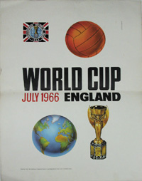 Werbeplakat WM 1966