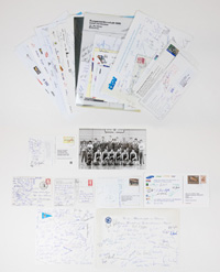 Autogrammkarten Deutsches Team