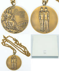 Siegermedaille 1972