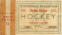 Eintrittskarte OSS1936