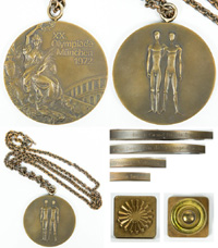 Siegermedaille 1972