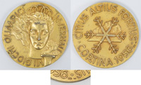 Teilnehmermedaille 1956 Gold