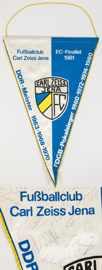 Jena,Carl-Zeiss - Wimpel