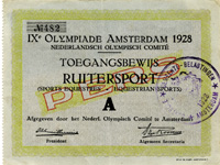 Eintrittskarte OSS1928