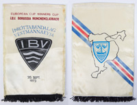 Mönchengladbach v ÍBV Vestmannaeyja Wimpel 1973