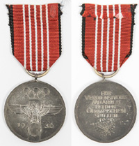 Medaille OS 1936