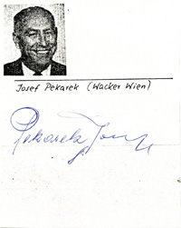 Pekarek, Josef