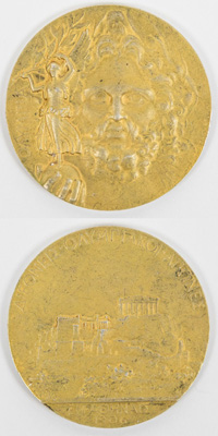 Siegermedaille 1906