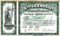 Eintrittskarte OSS1932