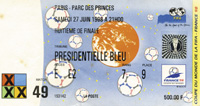Eintrittskarte WM1998