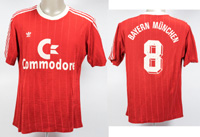 München, Bayern - Trikot 1988/1989