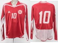 Dänemark - Trikot WM Qualifikation 2005