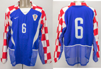 Kroatien - Trikot 2003 EM Relegation